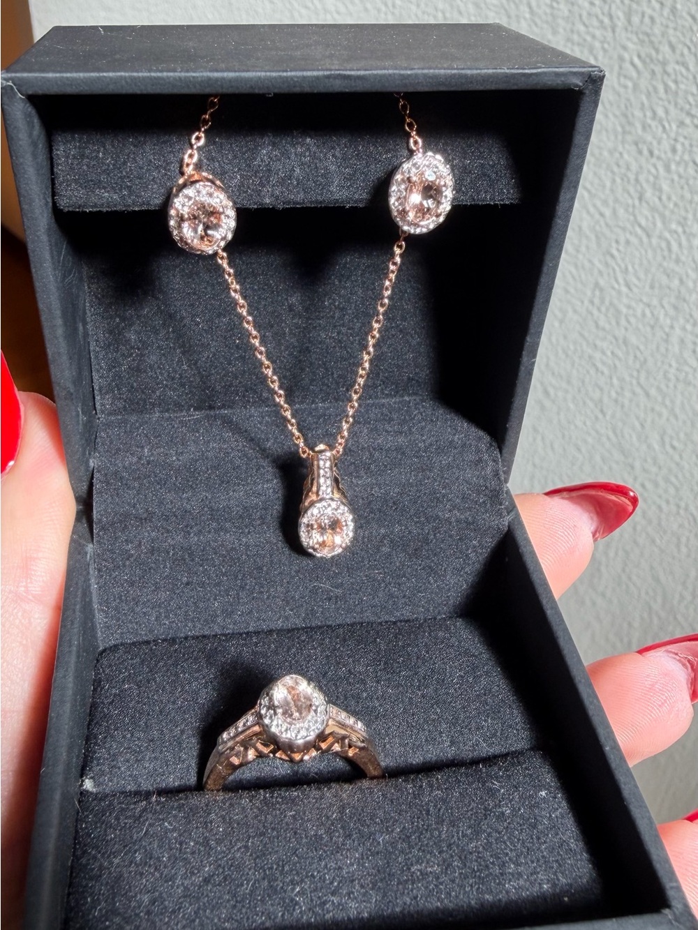 Zales 14K Rose Gold 4 piece set